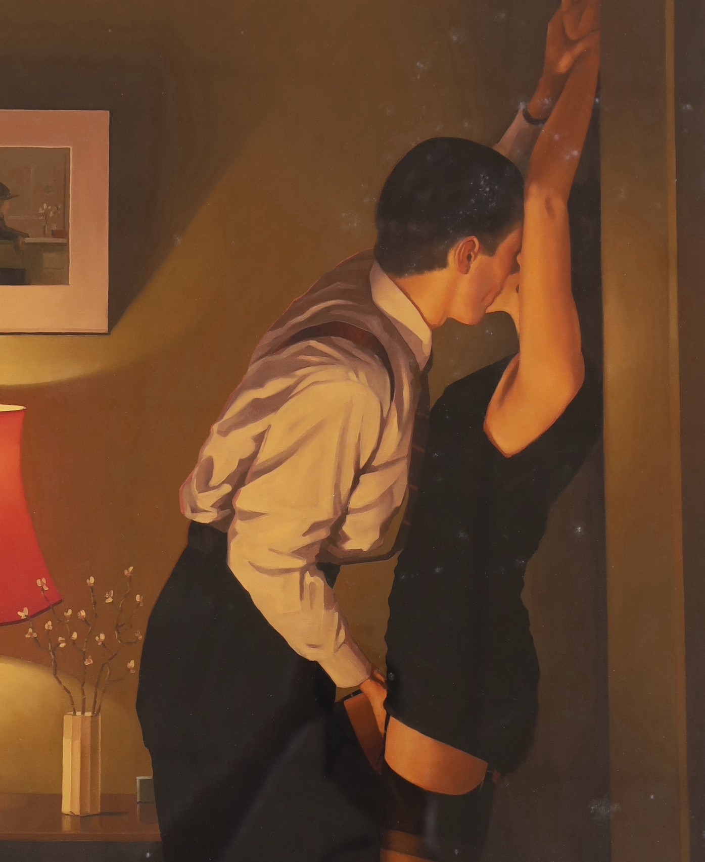 Jack Vettriano (b.1951), artist proof print, 'Game On', signed and inscribed AP XXXVII/XL, COA verso, 50 x 40cm